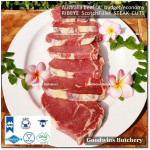 Beef Cuberoll Scotch-Fillet RIBEYE BUDGET frozen Australia steak thickness: 2, 1, 3/4 & 3/8" (price/kg)